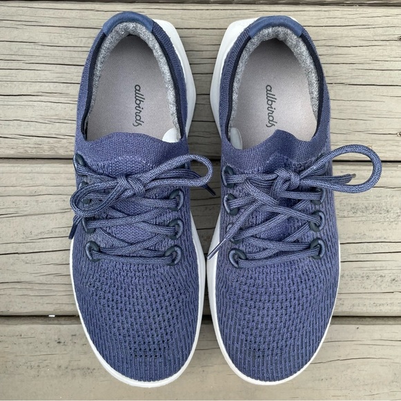 Allbirds Men's Tree Dasher 2 in Hazy Indigo (Blizzard Sole) shoes size 9.5 - Picture 7 of 14